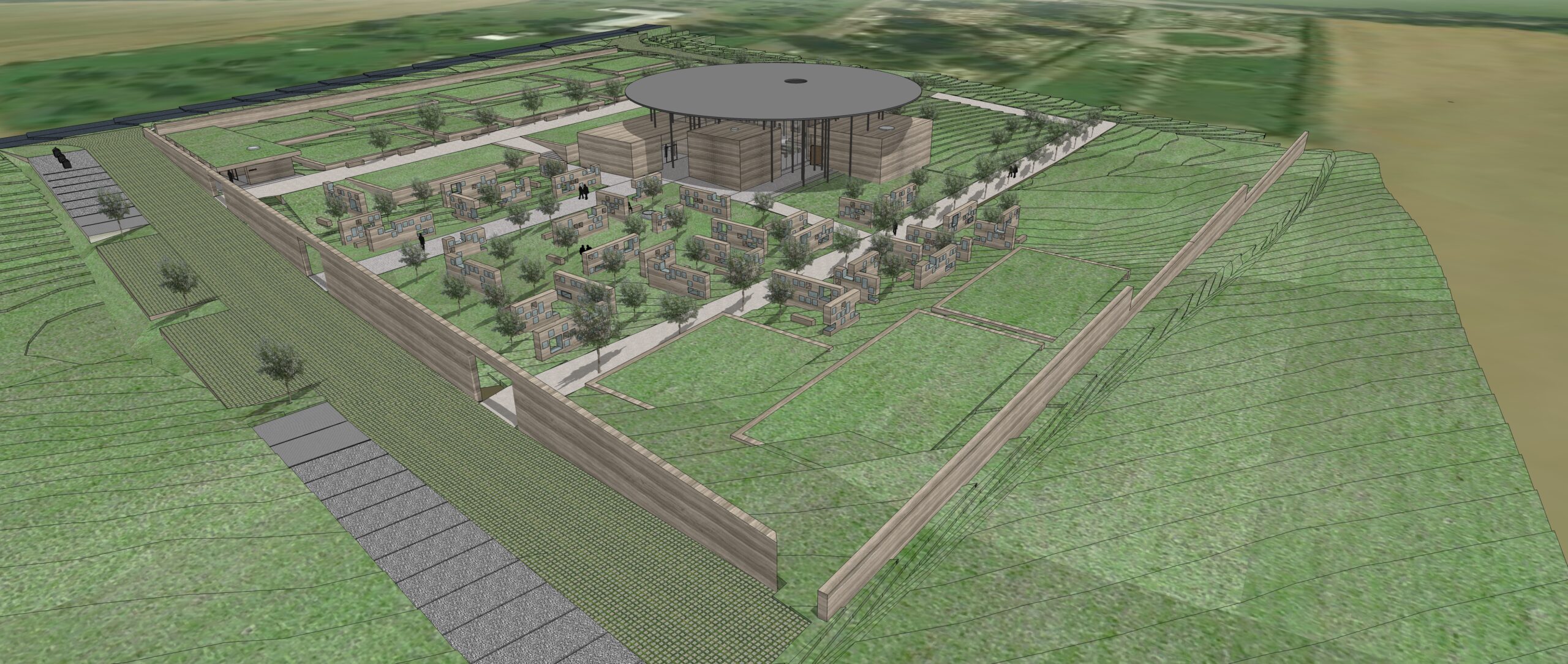 AKCE - rozšíření hřbitova Ostrava-Poruba I. etapa